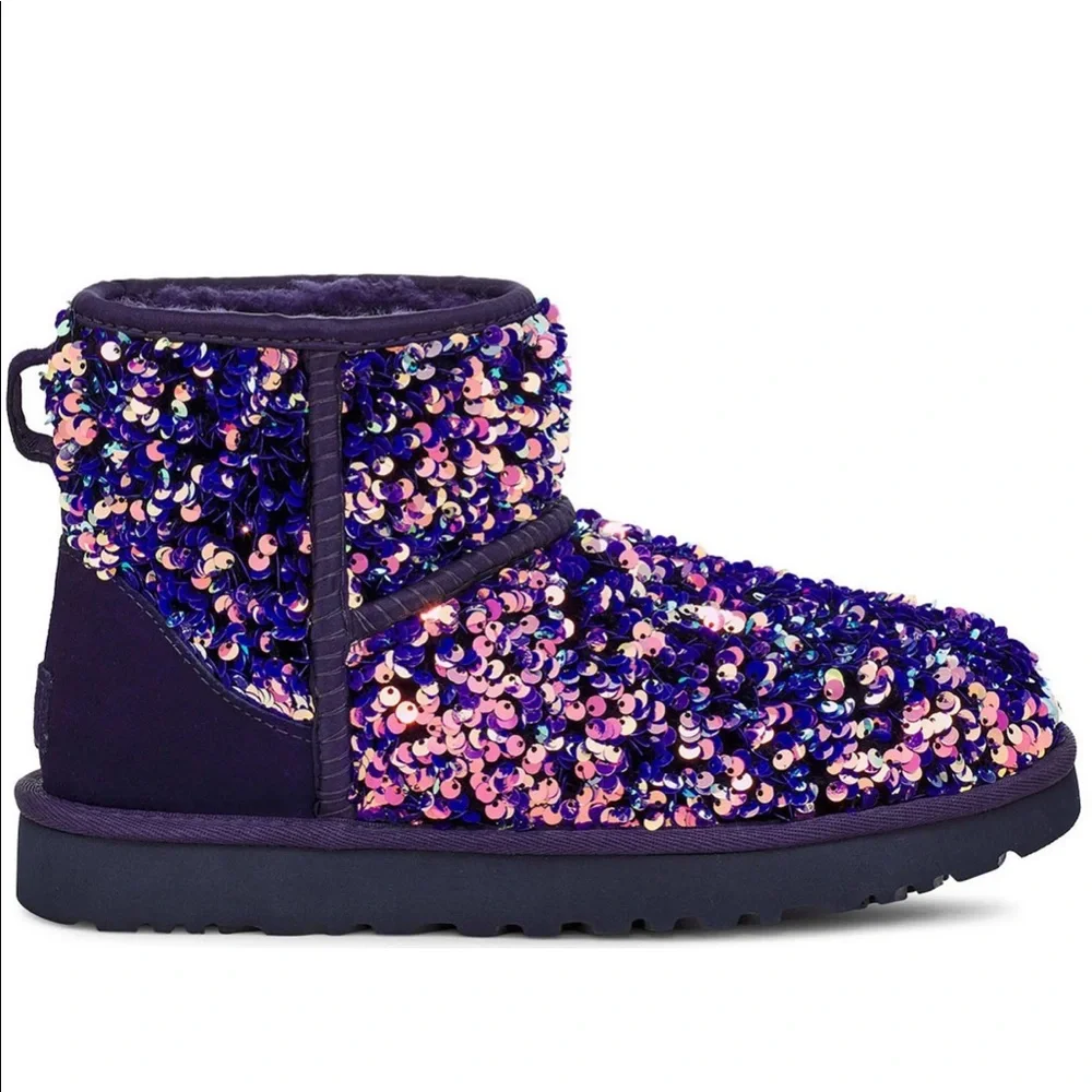 Ugg mini stellar sequin boots
